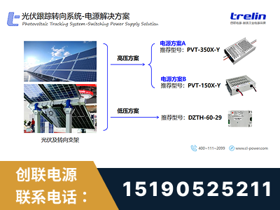 宜昌-光伏跟踪转向系统-电源解决方案